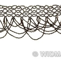 Zwarte Choker Met Pareltjes