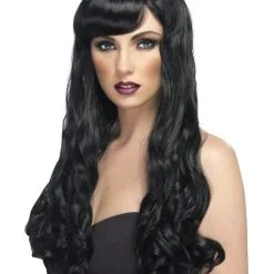 Zwarte Verleidelijke Pruik