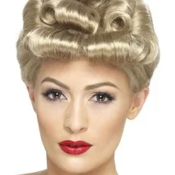 Blonde Pruik 40s