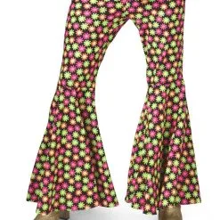 Fluor Flower Power Goes Disco Broek Man