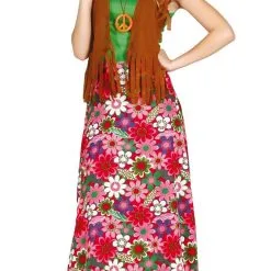 Bloemrijk Happy Hippie Vrouw Kostuum