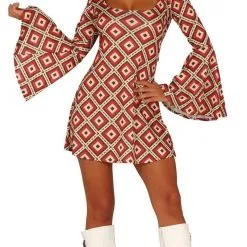 Godin Van De Dansvloer Disco Jurk Vrouw