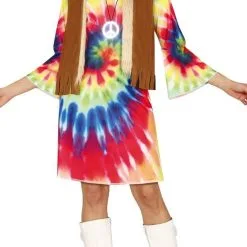 Tie Dye Festival Jurk Hippie Vrouw