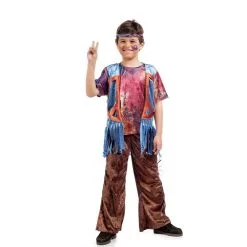 Freddie Frisco Jaren 60 Hippie Jongen Kostuum