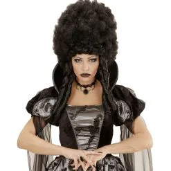 Chique Nekband Gothic Met Zwarte Steen En Rozen -Sieraden Verkoopwinkel wdm1014 05722 c 1