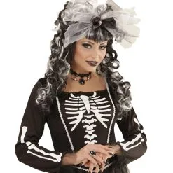 Chique Nekband Gothic Met Zwarte Steen En Rozen -Sieraden Verkoopwinkel wdm1014 05722 d 1