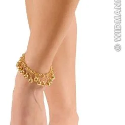 Enkelband Met Gouden Belletjes