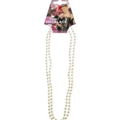Glamour Parelketting 57 Centimeter, Wit
