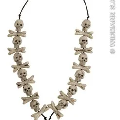 Halsketting Schedel En Botten