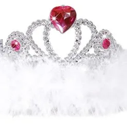 Tiara Wit Met Hartje