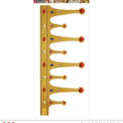 Maxi Glitter Kroon Met Stenen, Buigbaar -Sieraden Verkoopwinkel wdm1014 9088h f