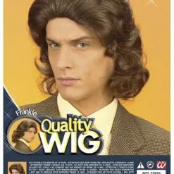 Pruik, Frankie Bruin, In Doos -Sieraden Verkoopwinkel wdm1014 f0893 c 1