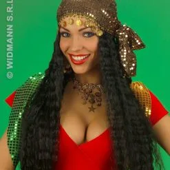 Pruik, Zigeunerin Met Hoofddoek