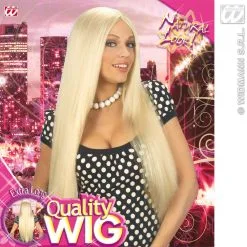 Pruik, Blond Extra Lang -Sieraden Verkoopwinkel wdm1014 l0960 c 1