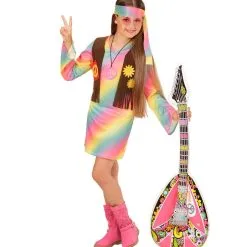 Comeback Hippie Dame Kostuum -Sieraden Verkoopwinkel wdm1516 7335 c 10