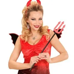 Halloween Accessoire Vleermuis Oorringen Met Rode Steen -Sieraden Verkoopwinkel wdm1617 46754 d 1