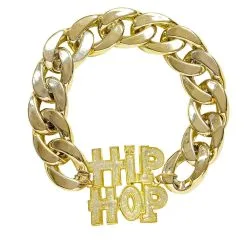 Gangsta Armband Hiphop Goud