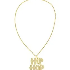 Gangsta Ketting Hiphop Goud