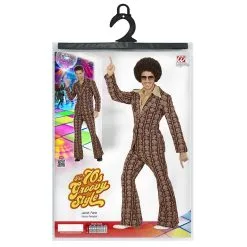 Groovy George 70s Heren Kostuum, Old School Man -Sieraden Verkoopwinkel wdm 2017 0895 4 12