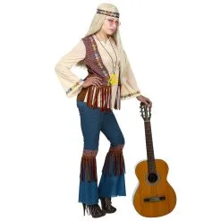 Flower Hippie Vrede Vrouw Kostuum -Sieraden Verkoopwinkel wdm 2018 071b 4 13