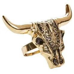 Gouden Buffel Ring Bobbejaan
