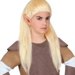 Tolkien Elf Groenblad Pruik
