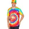 Hippie Shirt Tie-Dye Circle Of Freedom