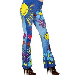 70s Legging Hippie Peace Love And Happiness Vrouw -Sieraden Verkoopwinkel wdm 2021 294a 4 3