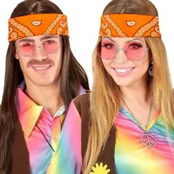 Bandana Oranje Boven 55 X 55 Centimeter