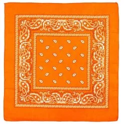 Bandana Oranje Boven 55 X 55 Centimeter -Sieraden Verkoopwinkel wdm 2021 34264 3 4