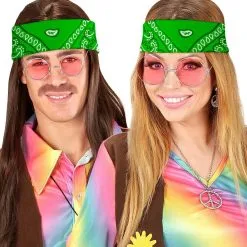 Bandana Lucky Green 55 X 55 Centimeter