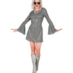 Seventies Miss Stroboscoop Vrouw Kostuum